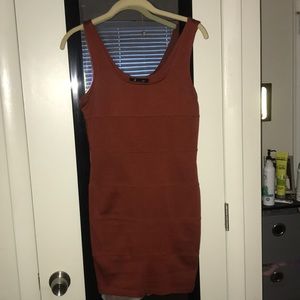 Forever 21 Rust Color Bodycon dress